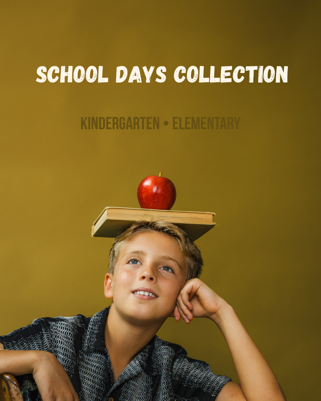 School Days Portrait Collection | Vintage School Portraits for Kindergarten & Elementary Kids